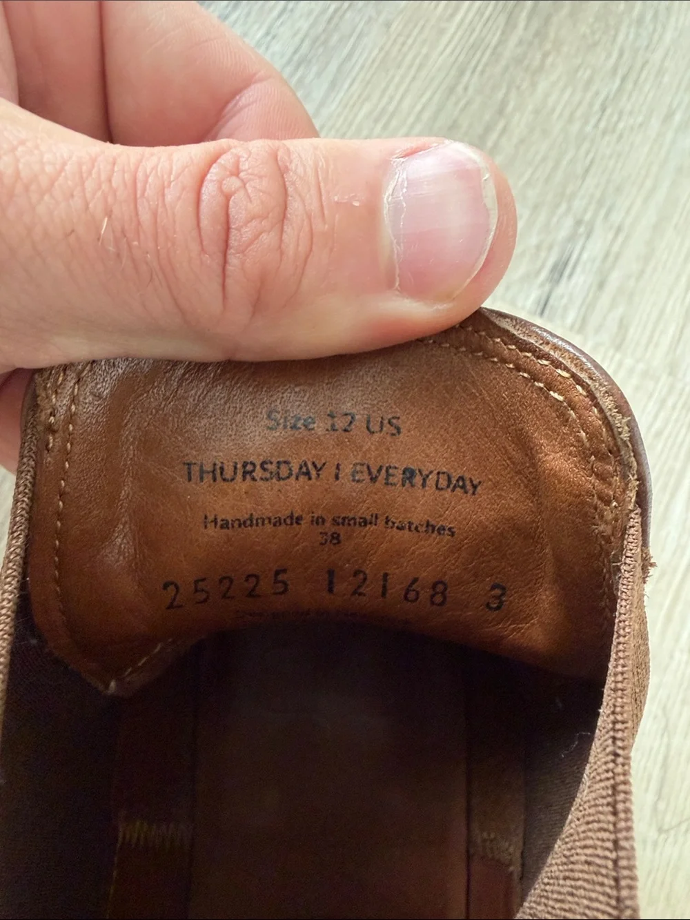 Thursday Boot Company size 12